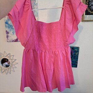 Umgee USA Pink Blouse Size Small